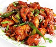 Dried Chicken with Chili Sauce